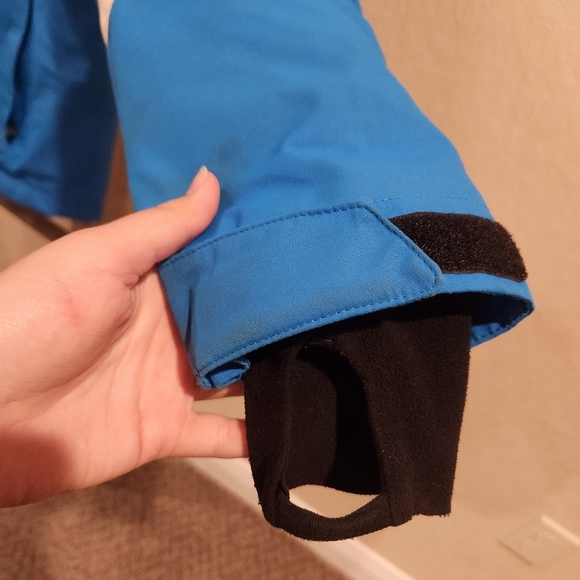 obermeyer Teen Boys Blue Warm Ski Jacket/Coat- Size Large - Picture 4 of 6